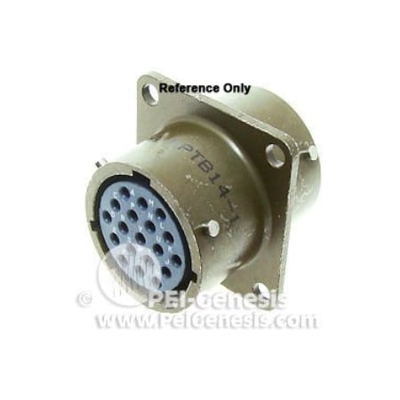 Itt Cannon KPTB 12C 1420 116 PS RECP KPTB1415PSY